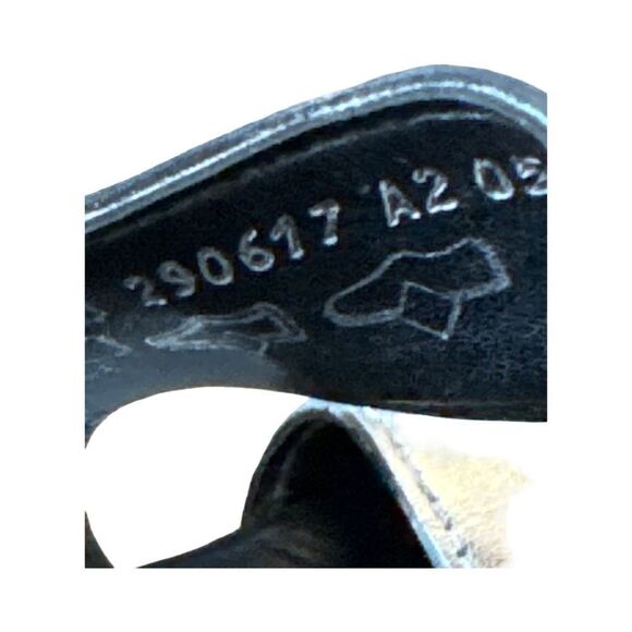 GABOR CROSSOVER VELCRO WEDGE SANDALS. - Picture 11 of 11